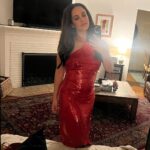 Melissa Fumero Instagram - Starting the year with community, culture, and showing up for my people to celebrate the amazing films and shows made by Latinos last year. Letting some joy in. And what a joyful night it was. It was so good to see friends and make some new ones. Excited to see what everyone creates this coming year. Together we can do anything. Thank you to #LaCena for having us ❤️ Also, this dress by @lesuperbecalifornia was so good I couldn’t stop taking selfies in it. 😆🫶🏽 Shoes: @larroude Jewelry: @alessandracamilla.milano @natashaschweitzer @baublebar Clutch: @simitri.shop Styled by: @arieltunnell Hair: @brianfisherhair Makeup: @tamah_krinsky