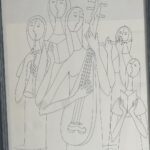 Melissa Fumero Instagram - My great aunt Gisela passed away a few weeks ago. Rumor has it she was 99, but she never told anyone her age so we’ll leave it at that. This tiny force of a woman never stopped moving… whether she was painting, drawing, cooking, telling a story with her whole body, or giving you a bear hug so hard you thought she might break your bones. I can remember begging my parents “please can you tell Tia not to hug me, it hurts!” And as I got older I loved those hugs so much and marveled at her strength. Red lipstick and always fashionable, often with the best fun jewelry or a scarf, Tia Gisela had style. She was an artist and she dressed the part. I think her art made me believe I could also pursue the arts. Like it was possible even if I was pursuing a different medium. My Tio was also an artist, a scupltor- we would spend most Saturdays at their house in Queens when I was a kid. Playing off the wall in their driveway with my brother and cousins. Poking around Tio’s studios looking for a tennis ball. Everyone gathered in their basement laughing and eating Tia’s delicious food. I have the best memories with her. I wish I would’ve visited her more in my adulthood when I still lived in NYC, but I was still young and dumb. I’m proud to have her art in my home. Rest in Peace Tia. I think I’ll start wearing little scarves more often. 💗✨