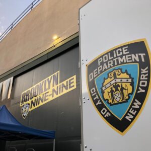 Melissa Fumero Instagram - Happy #Brooklyn99 on @netflix Day!!! Seasons 1-4 are available TODAY!! So take a trip down memory lane with us, and have a little rewatch! Man, did we have fun making this show. Nine Nine Forever. 🚨❤️🚨❤️🚨