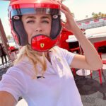 Melissa Roxburgh Instagram - Thank you @ferrariusa #corsopilota for the week! Had so much fun learning to race 🏎️ #highpowered The Thermal Club
