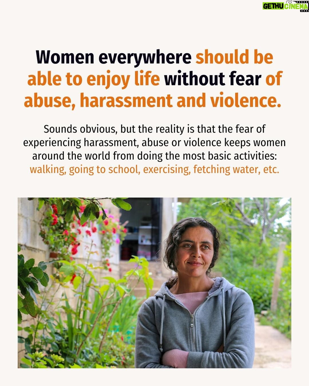 Melissa Roxburgh Instagram - A world for women #WithoutFear is a world where they can walk home at night, go to work, get an education, travel, and do so much more without the risk of experiencing violence, harassment, or abuse. Join me and @careorg in calling on U.S. leaders to make this right a reality by fully funding global programs that prevent and respond to gender-based violence by signing the petition at care.org/WithoutFear #16days