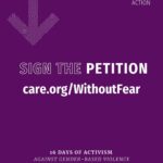 Melissa Roxburgh Instagram - A world for women #WithoutFear is a world where they can walk home at night, go to work, get an education, travel, and do so much more without the risk of experiencing violence, harassment, or abuse. Join me and @careorg in calling on U.S. leaders to make this right a reality by fully funding global programs that prevent and respond to gender-based violence by signing the petition at care.org/WithoutFear #16days