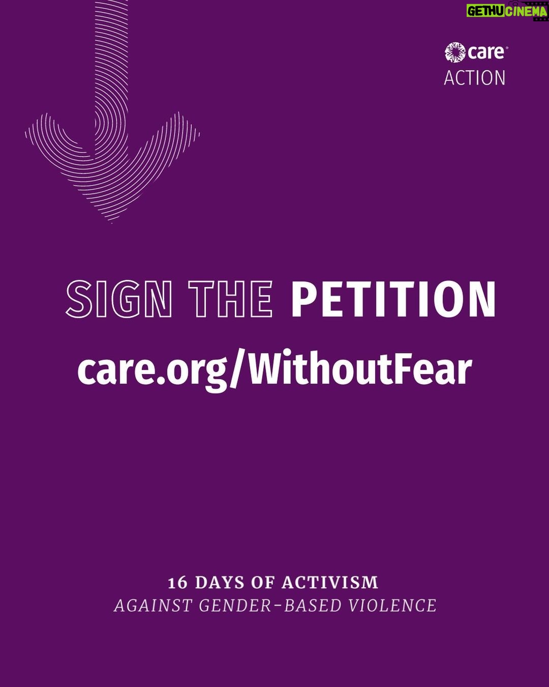 Melissa Roxburgh Instagram - A world for women #WithoutFear is a world where they can walk home at night, go to work, get an education, travel, and do so much more without the risk of experiencing violence, harassment, or abuse. Join me and @careorg in calling on U.S. leaders to make this right a reality by fully funding global programs that prevent and respond to gender-based violence by signing the petition at care.org/WithoutFear #16days