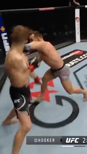 Michael Chandler Instagram - #OnThisDay in 2021: @mikechandlermma announced himself to the UFC roster 💥

It’s been guaranteed fireworks ever since ✅

#UFC #MMA #UFC257 #fight #ko #knockout #mikechandler