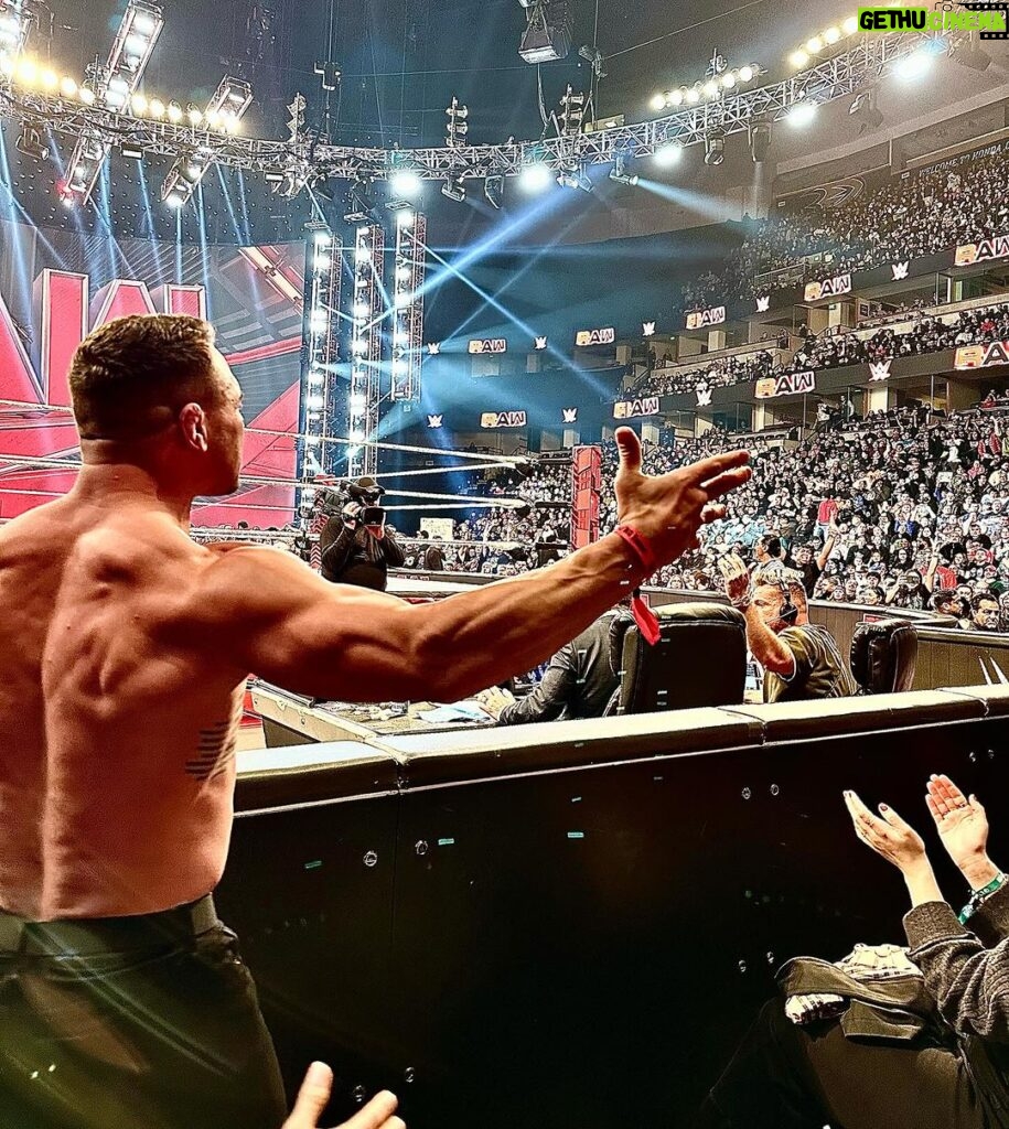 Michael Chandler Instagram - Trusted with the 🎤 - Walk On. - See you at the top! . . . . #wwe #wweraw #UFC #tkogrp