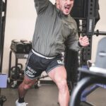Michael Chandler Instagram - Never forget the barbell collars... - Walk On. - See you at the top!