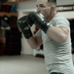 Michael Chandler Instagram - Eyes fixed firmly on the prize. - Walk On. - See you at the top!