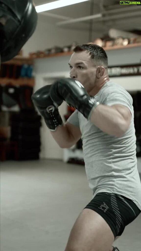 Michael Chandler Instagram - Eyes fixed firmly on the prize. - Walk On. - See you at the top!