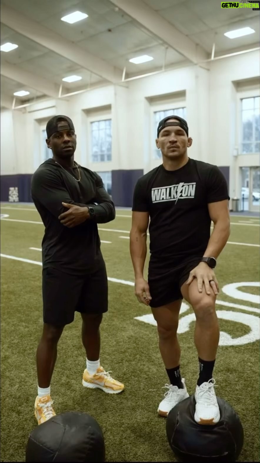 Michael Chandler Instagram - Attention to all athletes, trainers, coaches stop what you’re doing right now, go to WalkOnFit.com download the app, and start getting better today! If you’re looking for programs to get faster, stronger, and more explosive look no further it’s here and it’s easy to follow.