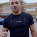 Michael Chandler Instagram – I had a blast in Indiana, I got to visit the @krogerco in Fishers, IN. Go check out @hiatustequila in their store! Huge thanks to Jenn, Bryan, and Brandon for the hospitality!
–
Walk On.
–
See you at the top!
–
For more Hiatus store locations link in bio. 
_
#hiatustequila #onhiatus #kroger #discoveryourspirit #UFC #MMA #tequila