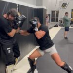 Michael Chandler Instagram - Yesterday was #givingtuesday so I was trying to be as generous as possible during some flow sparring with @coachstrout - trying to get the punch count up. - Walk On. - See you at the top!