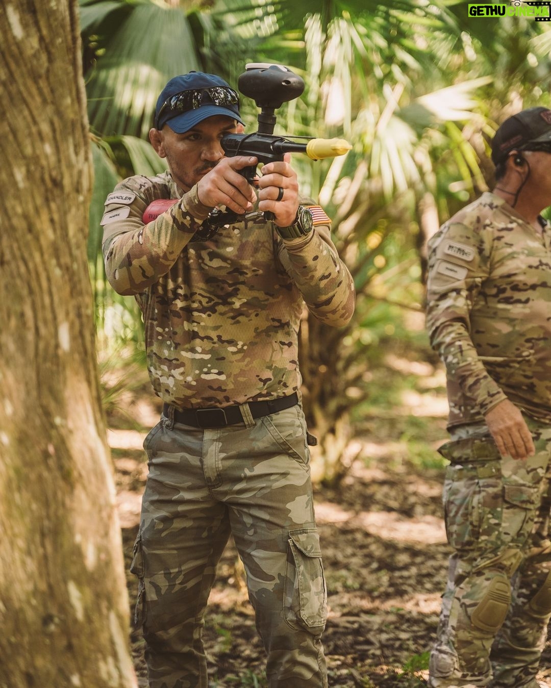 Michael Chandler Instagram - What an honor it was to celebrate the Submersible Chrono Navy SEALs Experience Edition #PAM1402 with @panerai - An unforgettable experience with amazing people. - The #PAM1402 is an embodiment of our military heritage and this timepiece invites each owner to a unique training experience with a legendary cadre of retired Navy SEALs forces I was blessed to be a part of. - Walk On. - See you at the top!