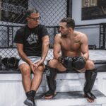 Michael Chandler Instagram - Plotting, planning and scheming with @henrihooft - 114 days. - Walk On. - See you at the top!