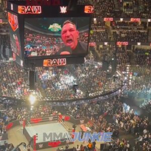 Michael Chandler Instagram - Michael Chandler just invaded #WWERaw to call out Conor McGregor 🤬

🎥 @SJSamano