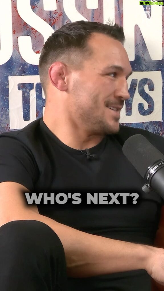 Michael Chandler Instagram - On June 29th, @mikechandlermma can’t wait to say with a smile on his face, “I told y’all. Who’s next?”