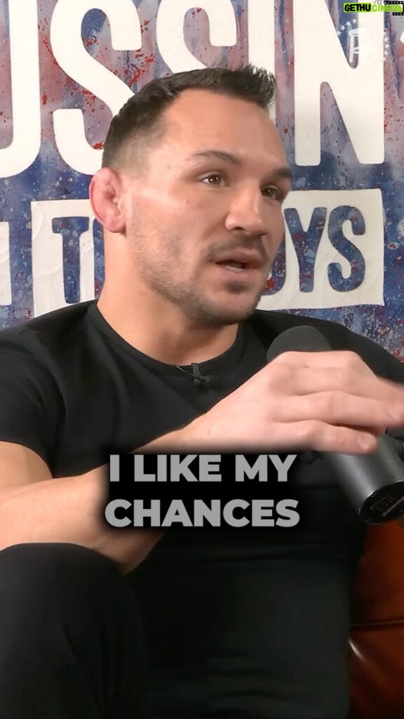 Michael Chandler Instagram - @mikechandlermma likes his chances against @thenotoriousmma even more at 185