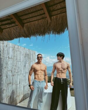 Mike Angelo Instagram - ดอยช้างหนาวมาก💙🥶 

#BalaVillaDoichang #บาลาวิลล่าดอยช้าง