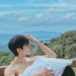 Mike Angelo Instagram - ดอยช้างหนาวมาก💙🥶 #BalaVillaDoichang #บาลาวิลล่าดอยช้าง Bala Villa Doichang