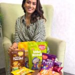 Mira Rajput Instagram - There's no bigger relief than watching your kids eating something that's good for them and actually enjoying it. Which is why having @slurrpfarm stocked up has become a must in our house. Because let's be honest, what's childhood without some pancakes on a sunday, instant noodles pajama party or play dates filled with crunching and munching. So, why not do it the zero junk way? #SlurrpFarm #ZeroJunk #MadeByTwoMothers #InstantNoodles