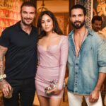 Mira Rajput Instagram - When me and the wife both met our teenage crush @davidbeckham