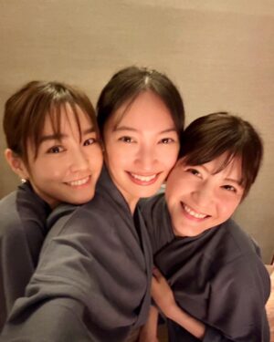 Mirei Kiritani Instagram - ありさと絢と一緒に大人の夏休み☀️
久しぶりにゆったりのんびり、、癒されたなぁ♨
ゆっくり過ごしすぎて写真これしかないけどw 大大満足🧡🧡🧡