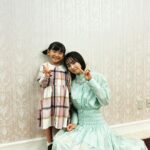 Mirei Kiritani Instagram - 三井住友海上あいおい生命のイベントで、CMで共演した磯村アメリちゃんと☺️いつも、アメリちゃんくるくる変わる表情と可愛い言動に癒されっぱなし🥺❤️