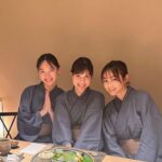 Mirei Kiritani Instagram - ありさと絢と一緒に大人の夏休み☀️ 久しぶりにゆったりのんびり、、癒されたなぁ♨ ゆっくり過ごしすぎて写真これしかないけどw 大大満足🧡🧡🧡