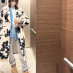 Mirei Kiritani Instagram - 冬の送迎🚲は結局UGGとスウェットが最強説😇 最近楽ちんコーデしかしてないなぁ🫢