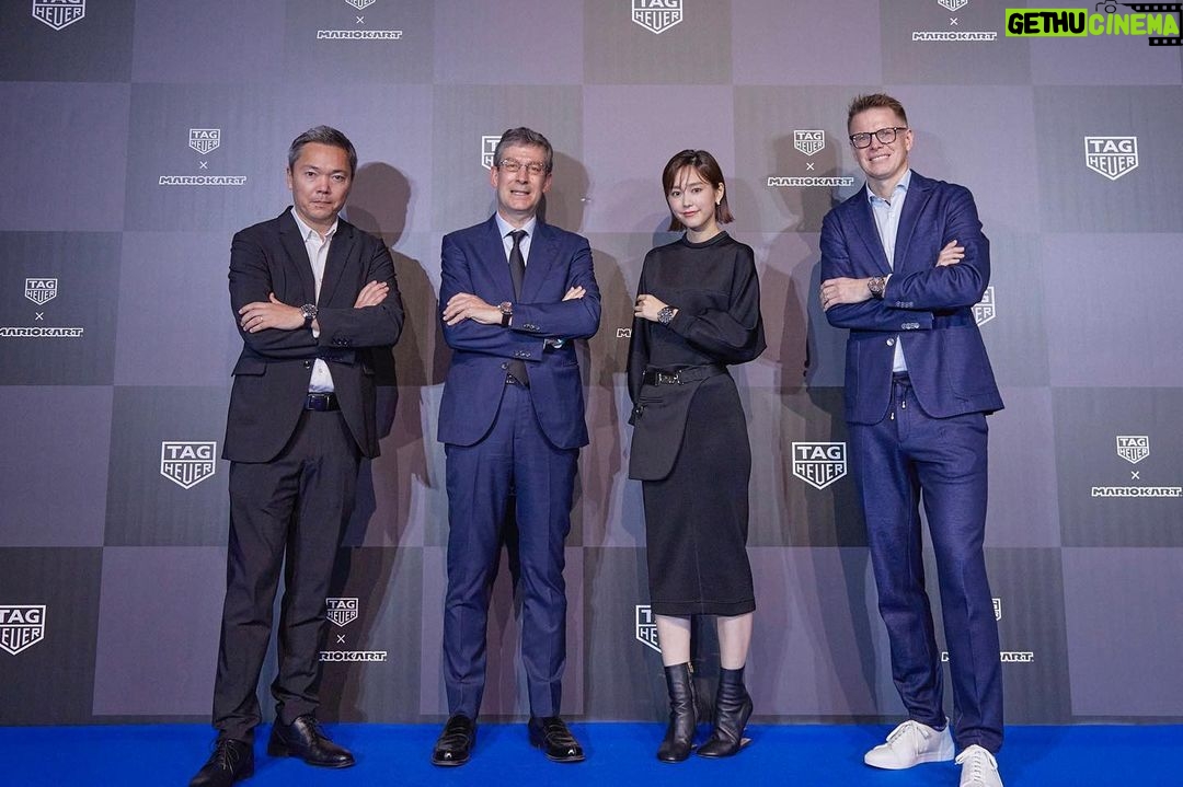 Mirei Kiritani Instagram - 先日の@tagheuer とマリオカートのコラボ発表会⌚️🏎
