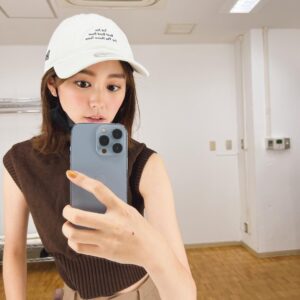 Mirei Kiritani Instagram - 竹内さんのコラボキャップがかわいい🤍