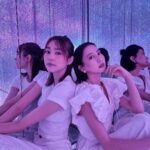 Mirei Kiritani Instagram – みれまゆの夏休み🌻teamLab
#みれまゆ
#teamlabplanets