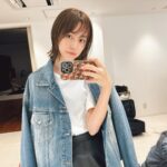 Mirei Kiritani Instagram - そうなの！気づいてくれた方ありがとう！ 髪の毛、顔周りのニュアンス変えました🥹なかなか気づいてもらえなかったから嬉しい🧡🧡🧡