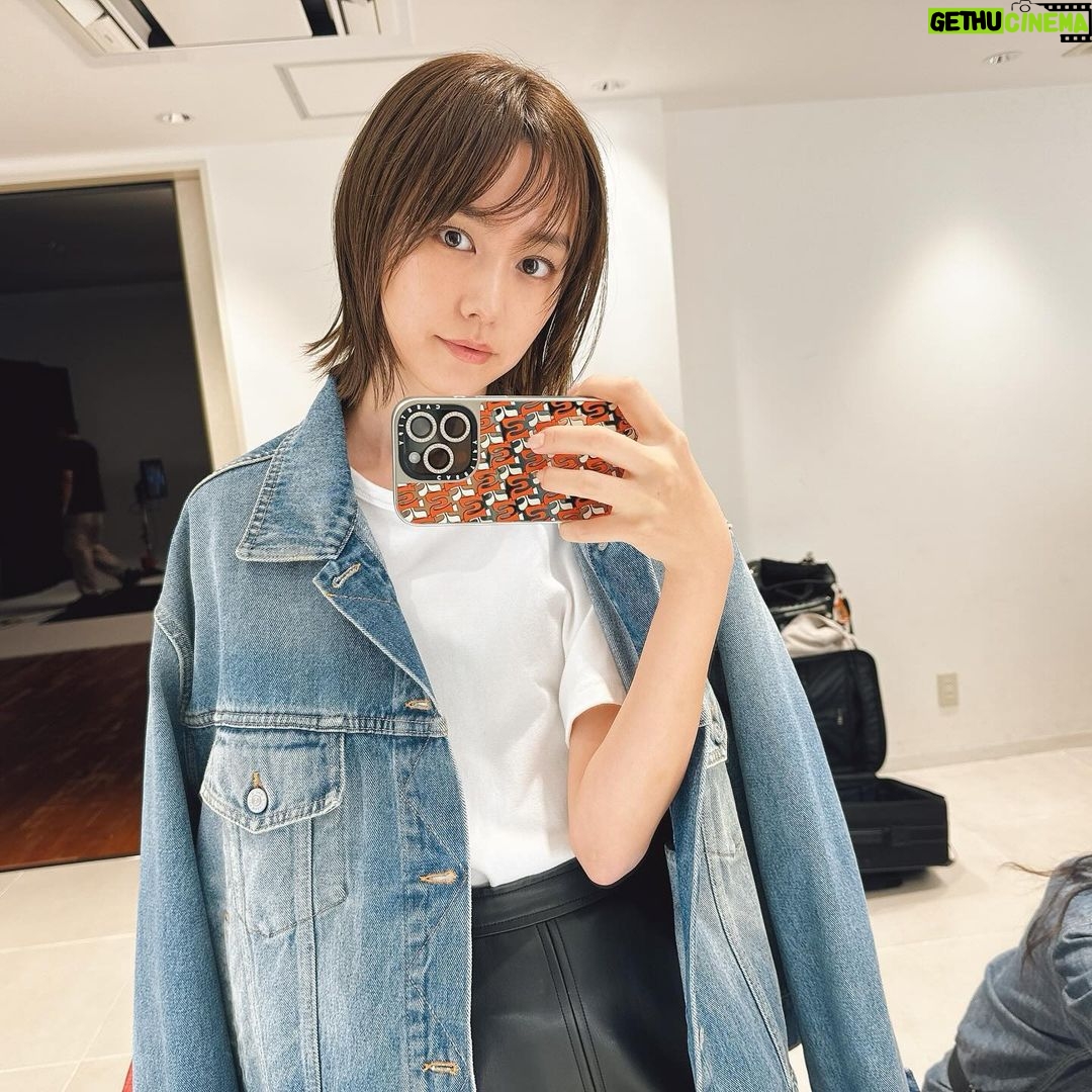 Mirei Kiritani Instagram - そうなの!気づいてくれた方ありがとう! 髪の毛、顔周りのニュアンス変えました🥹なかなか気づいてもらえなかったから嬉しい🧡🧡🧡