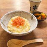 Mirei Kiritani Instagram - なんとなくお腹の調子が良くない気がするので、胃腸に優しいお粥。 これ覚えてる人いるかな？すっかり我が家の定番メニュー🍴 #櫻井家特製卵生姜粥 #好きな人がいること
