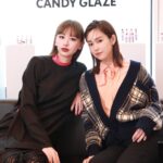 Mirei Kiritani Instagram - @yslbeauty の”ROUGE VOLUPTE CANDY GLAZE” フルーツ飴みたいな、じゅわとろ質感のリップ。塗り心地が気持ちいい☺️ つけたのは04番。07番も好きだったなぁ💋 1/5からオンラインとブティックで先行発売、1/14に全国発売です💄 #キャンディグレーズ
