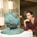 Mirei Kiritani Instagram - 12/15までの期間限定で、ダニエル・アーシャムによるポケモンコラボのアート作品が特別にティファニー表参道で展示されています🩵🩵🩵 ポケモンど世代の私。可愛い過ぎてニマニマしてしまった🤤 プリンはほぼ実物大みたい！ぜひ体感してみて🥺🩵 @tiffanyandco #DanielArsham #Tiffanyandco #TiffanyOmotesando #TiffanyPartner