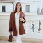 Miriam Leone Instagram - Cartoline da ieri ✨🤎✨ Thanks @etro @marcodevincenzo @bulgari @omega #ad Pics @milli_madeleine