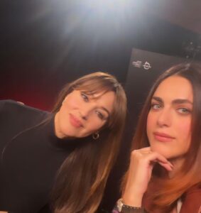 Miriam Leone Instagram - With the divine @monicabellucciofficiel at the press day of “Diabolik-Chi sei?” @romacinemafest #selfie #cult #love Rome, Italy