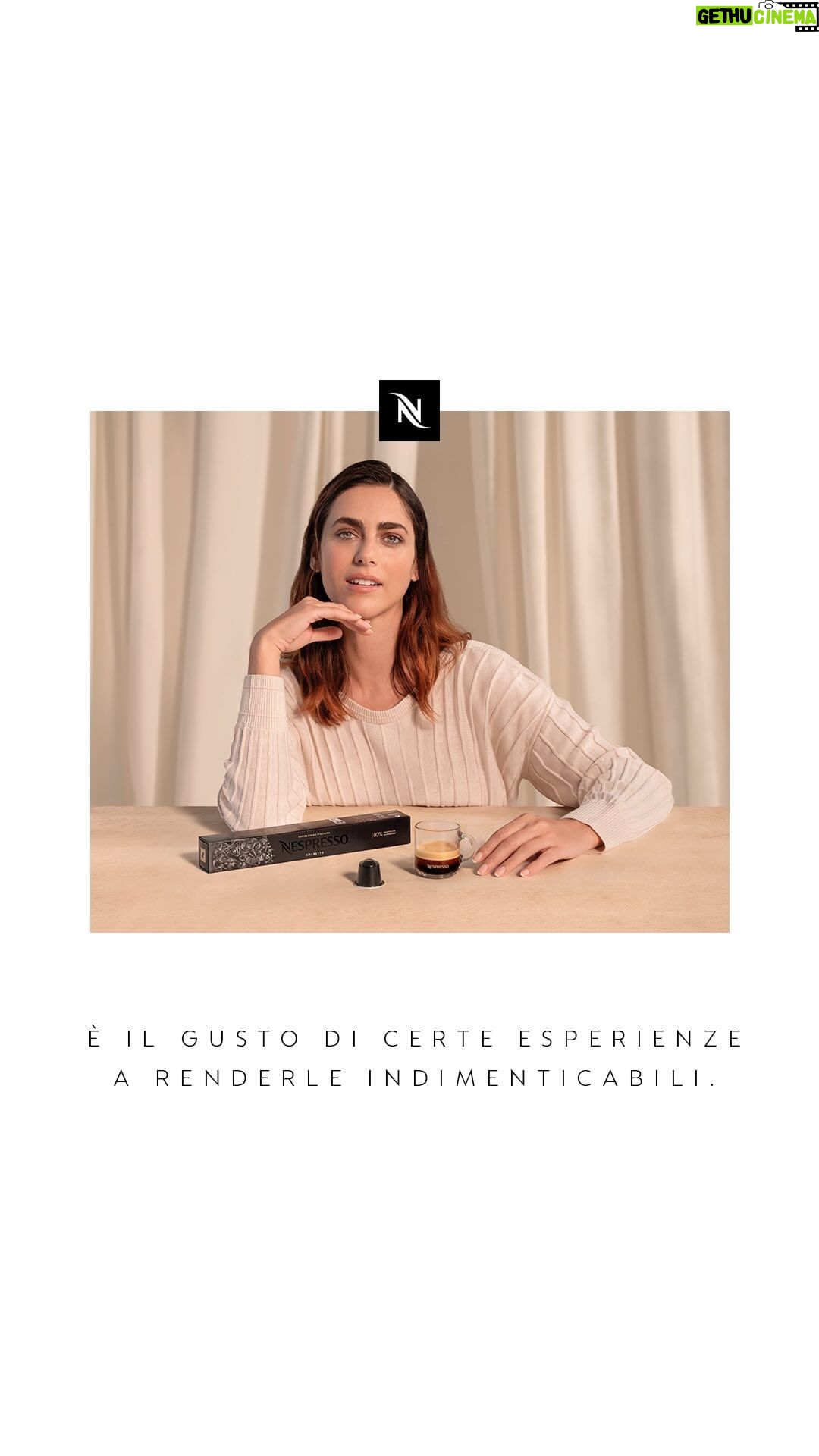 Miriam Leone Instagram - Certe esperienze andrebbero non solo vissute, ma assaporate in ogni loro sfumatura. Ecco perché alcune, per me, sono veramente indimenticabili. Ristretto è il mio Nespresso preferito. Qual è il tuo?