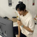 Moon Sang-min Instagram – #광고 #로만손 #서울시계 
#악티우스데이데이트