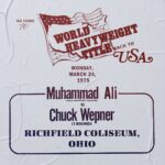Muhammad Ali Instagram – March 24, 1975: Muhammad Ali vs Chuck Wepner – a fight of unexpected turns. Ali knocked down in the 8th round, rallied back with determination, and came through with a TKO victory in the 15th round.⁣
⁣
 ⁣
#MuhammadAli #Icon #GOAT #Champion #Victory #Boxing #Fight #AlivsWepner