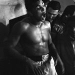 Muhammad Ali Instagram – Muhammad Ali during a media interview with the press in his locker room after winning his fight vs Doug Jones at Madison Square Garden. ⁣
⁣
New York, NY.⁣
March 1963.⁣
⁣
📸: @neilleiferphotography⁣
⁣
 ⁣
⁣
#MuhammadAli #Icon #PressInterview #MadisonSquareGarden #DougJones #NeilLeiferPhotography #BoxingStar #PostFight