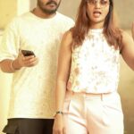 Myna Nandhini Instagram - Fun reel with my thambi @balasubramaniyanrajendran #love #family #mynanandhini #myna 😘🥰😍