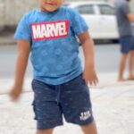 Myna Nandhini Instagram - Cutyyyyyy boy @iam_dhruvanofficial