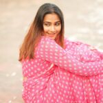 Myna Nandhini Instagram - Saree from @thorkal_couture_official camera @skmani_photography