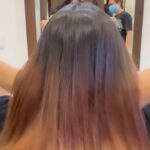 Myna Nandhini Instagram - Thanks too @rays_hairstudio_nanganallur its amazing service for hair extensions 😘🥰😍