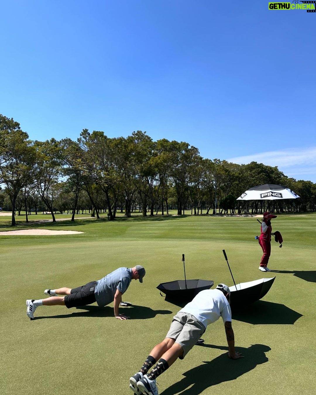 Nadech Kugimiya Instagram - ⛳️ สาระไม่เน้น ตีเอาคุ้ม คุ้มค่าสนาม⛳️