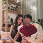 Nadech Kugimiya Instagram - 💋My Heart 💋My Life 💋My One & Only Thought @urassayas “Happy Valentine’s Day🌹” #12thvalentinesdaytogether