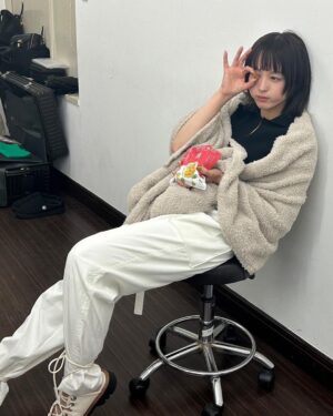 Nana Seino Instagram - おつかれーらいす☺︎

仕事の合間に🍬みなさんも☺︎
今日からテレビCM流れています♡

#カンロ健康のど飴