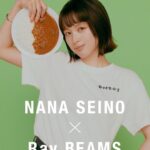 Nana Seino Instagram - 販売開始しましたー！☺︎ こんな暑い日に開店前から並んでくださった ファンの皆様ありがとうございました😭。 水分補給忘れずに🥺。 おつかれーらいす。 #nanaseino_raybeams